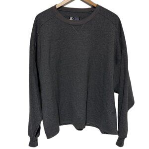 Starter Pro30 Heavyweight Crewneck Sweatshirt Dark Gray 2XL